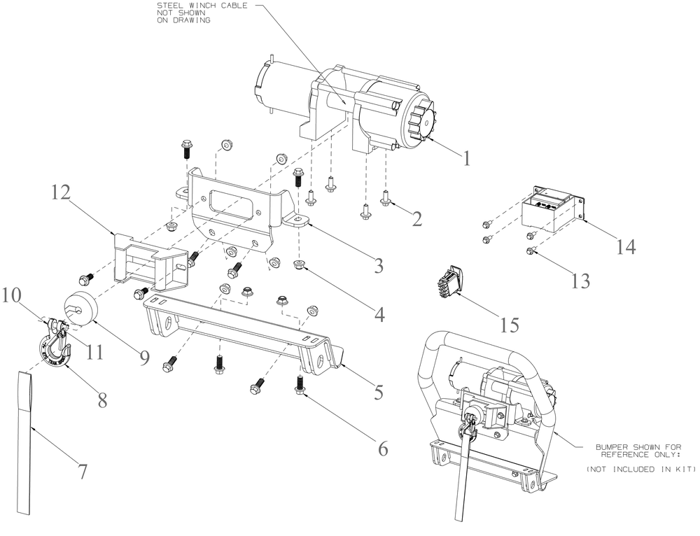 General Assembly Diagram and Parts List for 39A70148100 M550/M570 Cub Cadet Lawn Tractor Accessories